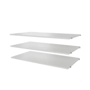 Kit 3 Prateleiras 87cm Hera CabeCasa MadeiraMadeira Branco