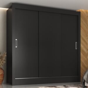 Guarda Roupa Casal 3 Portas de Correr Jequitibá  