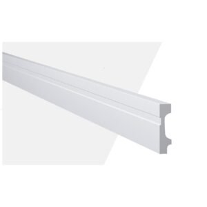 Rodapé de Poliestireno Frisado 7cm x 2,44m Rende 2,44 Metros MF7 Gart