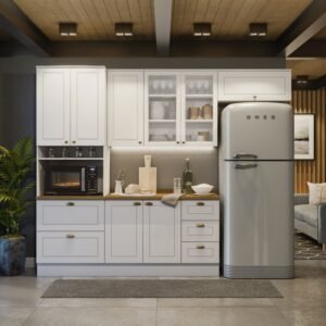 Cozinha Compacta 4 Peças com Torre Quente