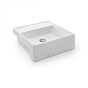 Cuba Semi Encaixe Quadrada Com Mesa 41cmx41cm Luxo Docol