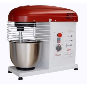 Batedeira Planetaria 12L Plus 1000w Bivolt Maná Branco/Vermelho Industrial