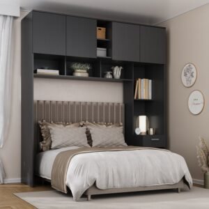 Guarda-roupa Casal Jaspe Ponte 4 Portas 1 Gaveta