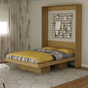 Cama Articulada de Casal com 2 Nichos