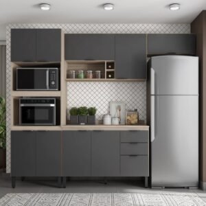 Cozinha Completa Firenze 04 Peças 10 Portas e 02 Gavetas