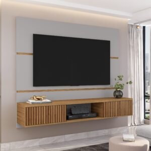 Painel para Tv até 65 Polegadas 2 Portas Âmbar
