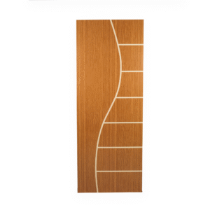 Folha de Porta Madeira Decorada 210x80cm Espessura 3,5cm Cantareira MGM