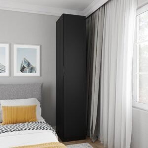 Guarda Roupa 1 Porta 6 Prateleiras Hera