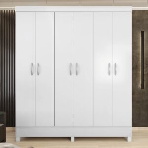 Guarda-Roupa Casal 6 Portas Falco Yescasa