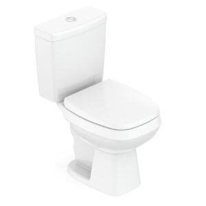 Vaso Sanitário com Caixa Acoplada e Assento Soft Close Pp Avant Roca I Incepa