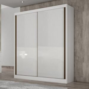 Guarda Roupa Solteiro em MDF 2 Portas 3 Gavetas Ávila