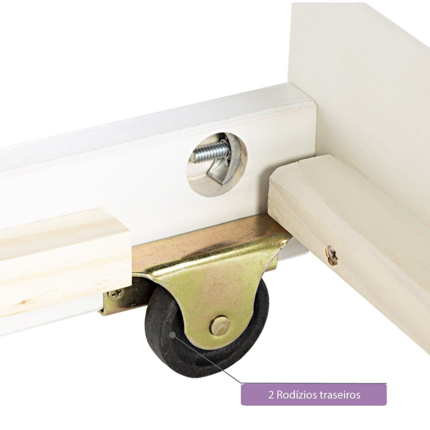 Cama Auxiliar Laca Prime Ii Casatema - Imagem 6