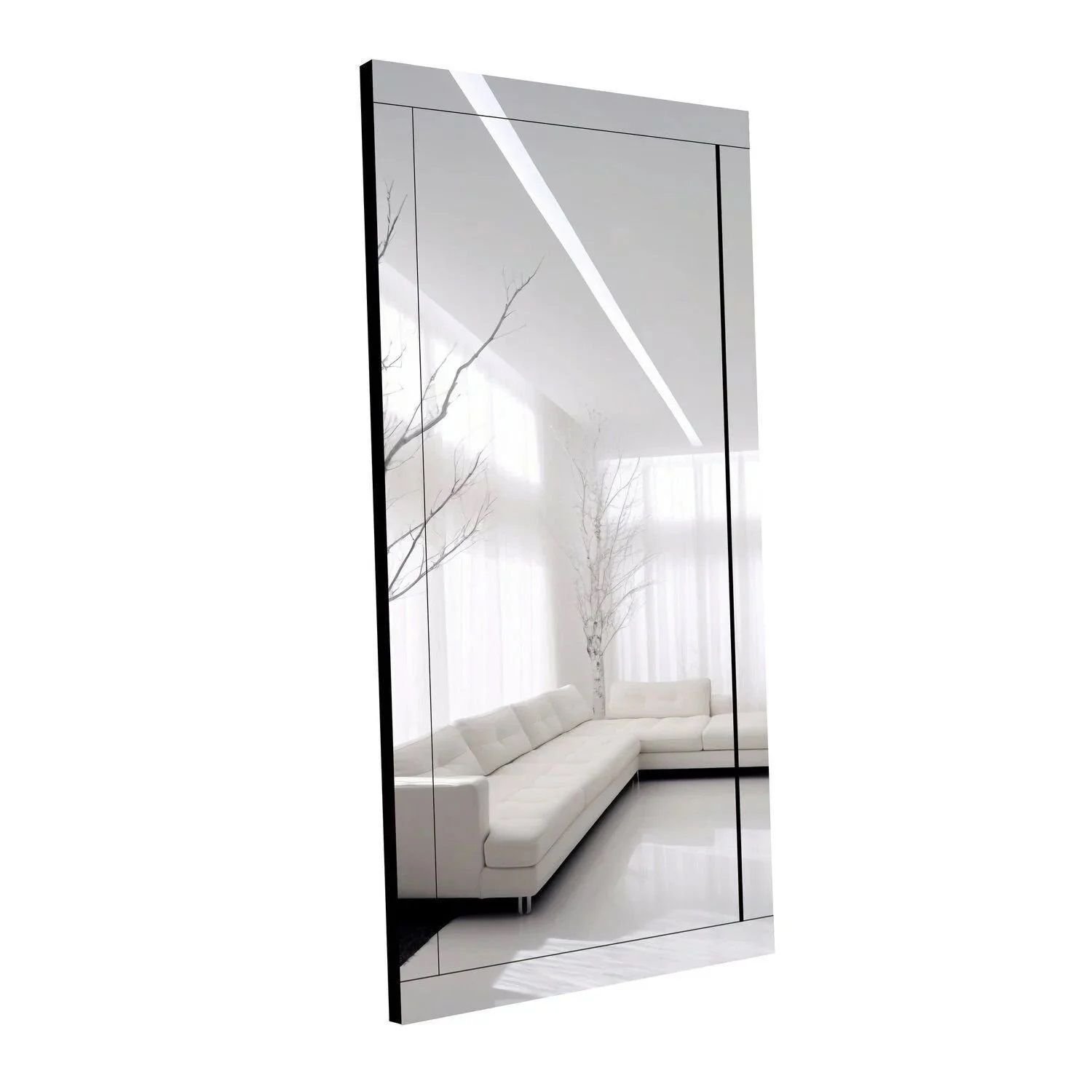 Espelho Grande Corpo Inteiro 185x90cm Dubai - Imagem 2