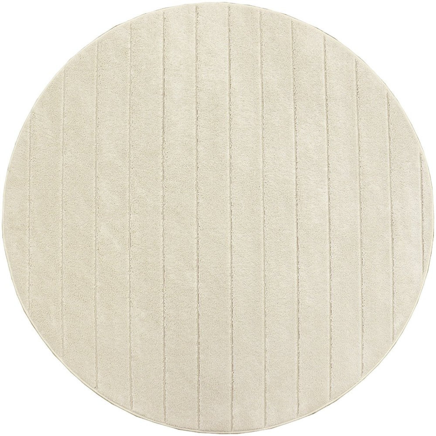 Tapete Redondo 140cm Chevron Tapetes São Carlos - Imagem 4