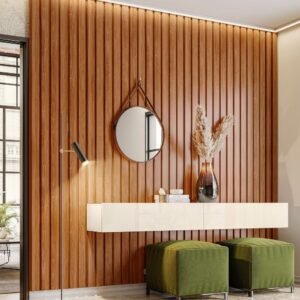 Painel Ripado em Placa 265x99,6cm (2,64m²) Mdp