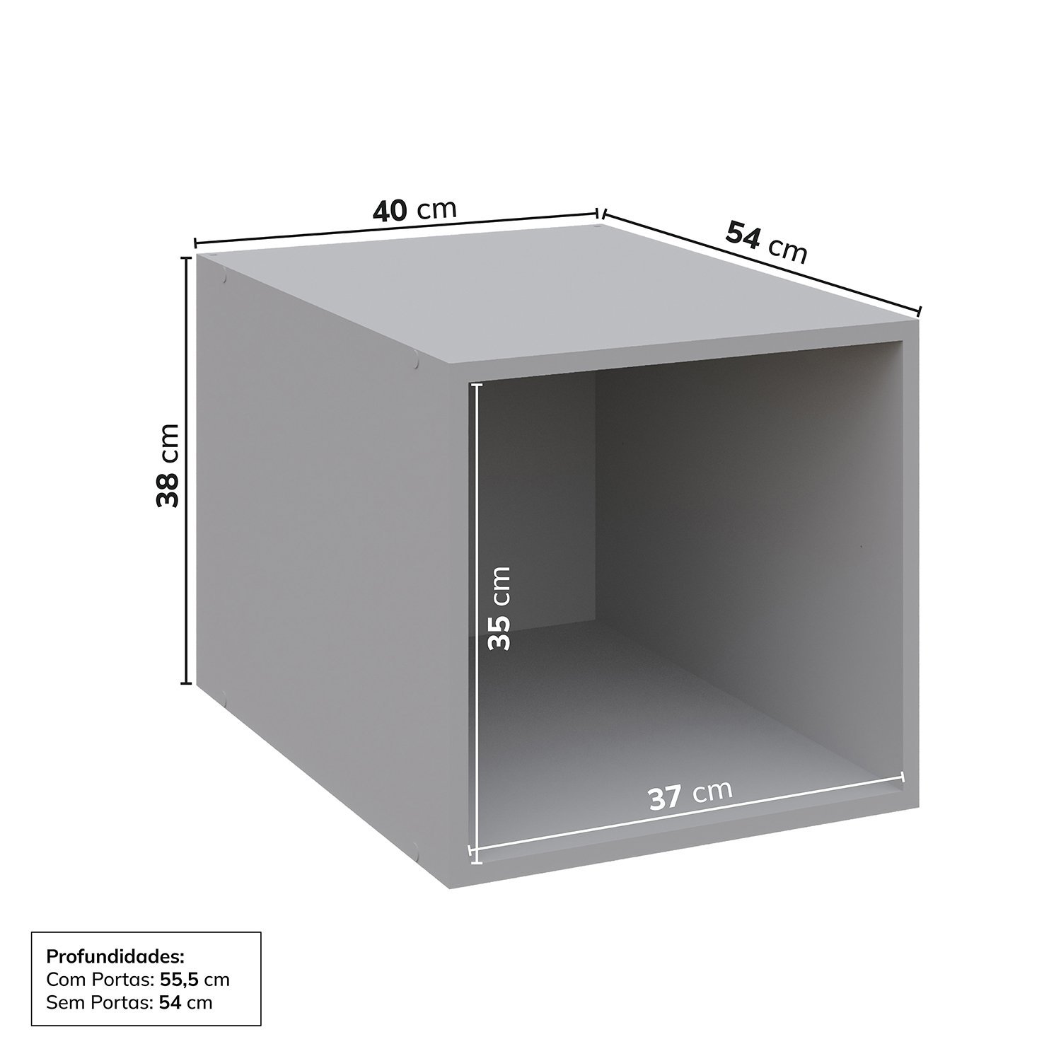 Ponte Modular 40cm com 1 Porta Jade - Imagem 2