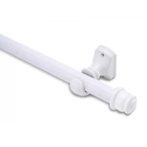 Kit Varão Simples de Cortina 400cm com Emenda Eco Compacto Belchior