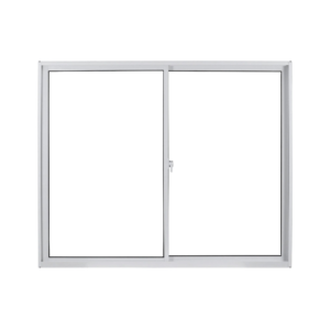 Janela de Alumínio de Correr 100x150cm Vidro Liso Linha Soft Mgm