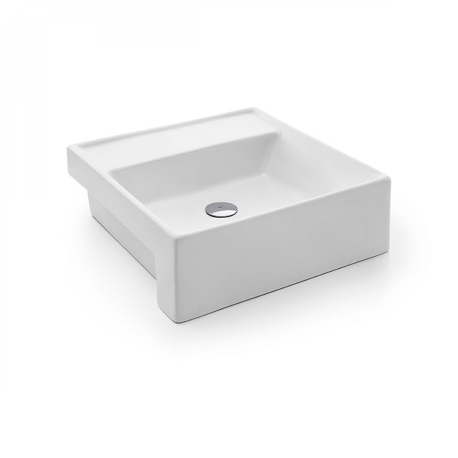 Cuba Semi Encaixe Quadrada Com Mesa 41cmx41cm Luxo Docol