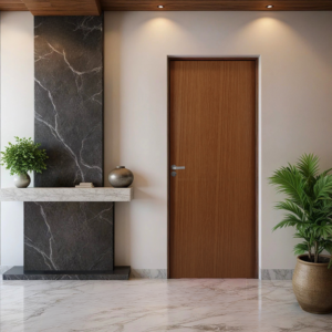 Folha de Porta Madeira Lisa 210x62cm Espessura 3,5cm Melamínica Mgm