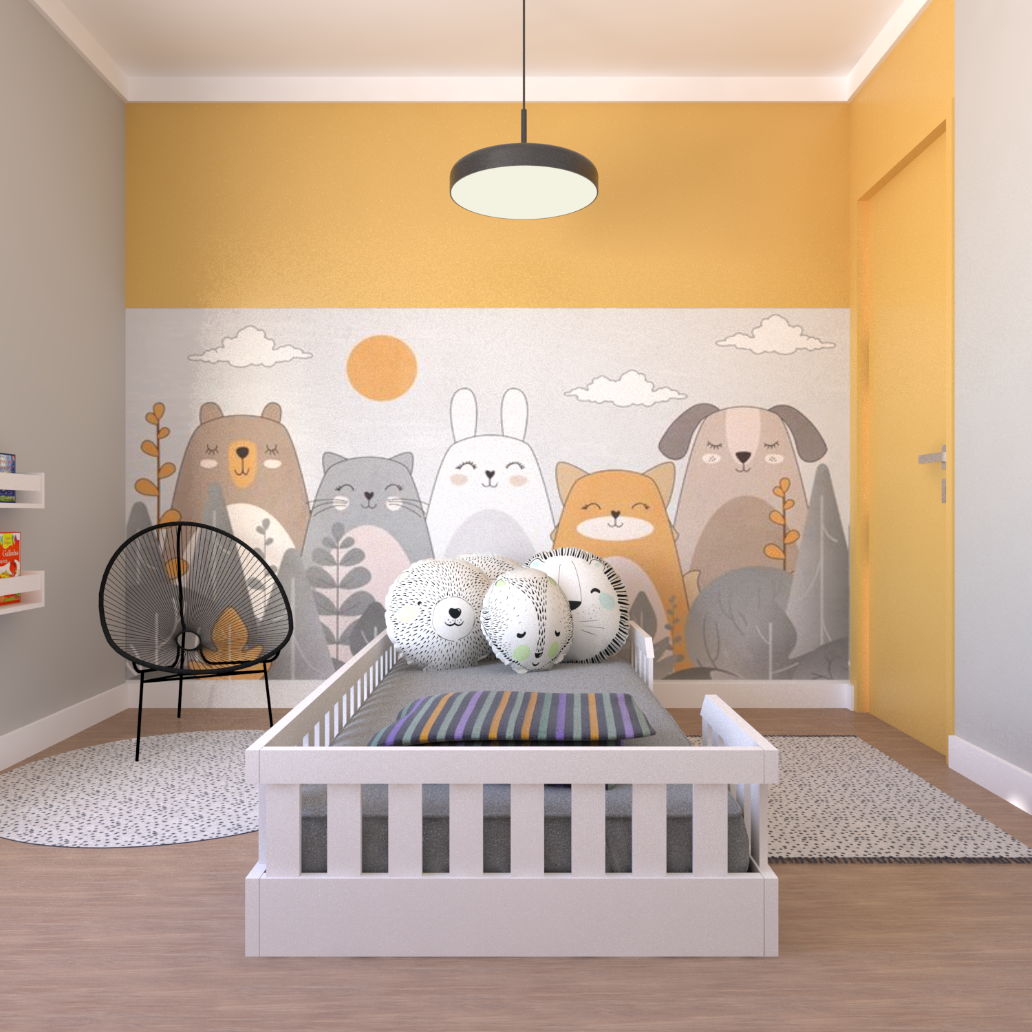 Cama Infantil Montessoriana Solteiro Cori - Imagem 8