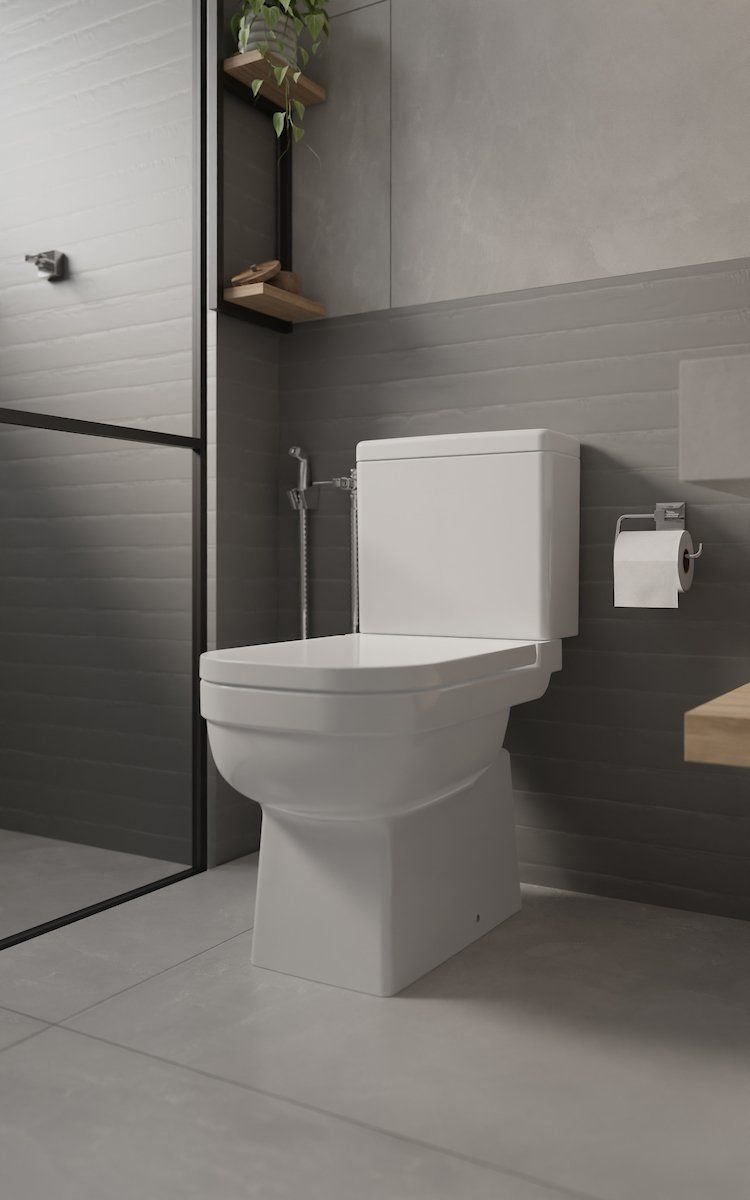 Vaso Sanitário com Caixa Acoplada e Assento Soft Close Elite Celite - Imagem 11