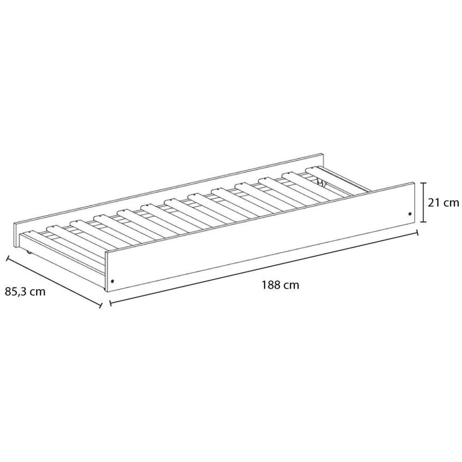 Cama Auxiliar Laca Prime Ii Casatema - Imagem 2