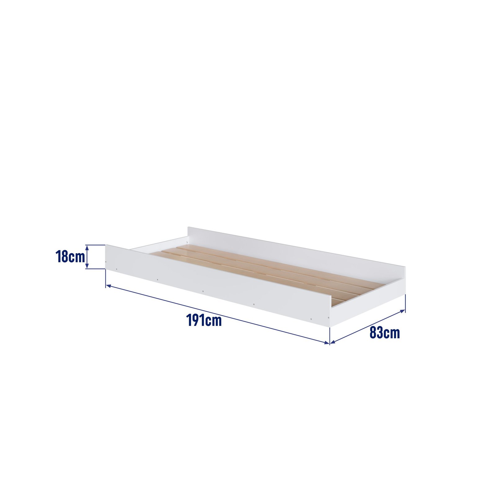 Berço Cama Multifuncional com Cama Auxiliar 3 Gavetas - Imagem 7