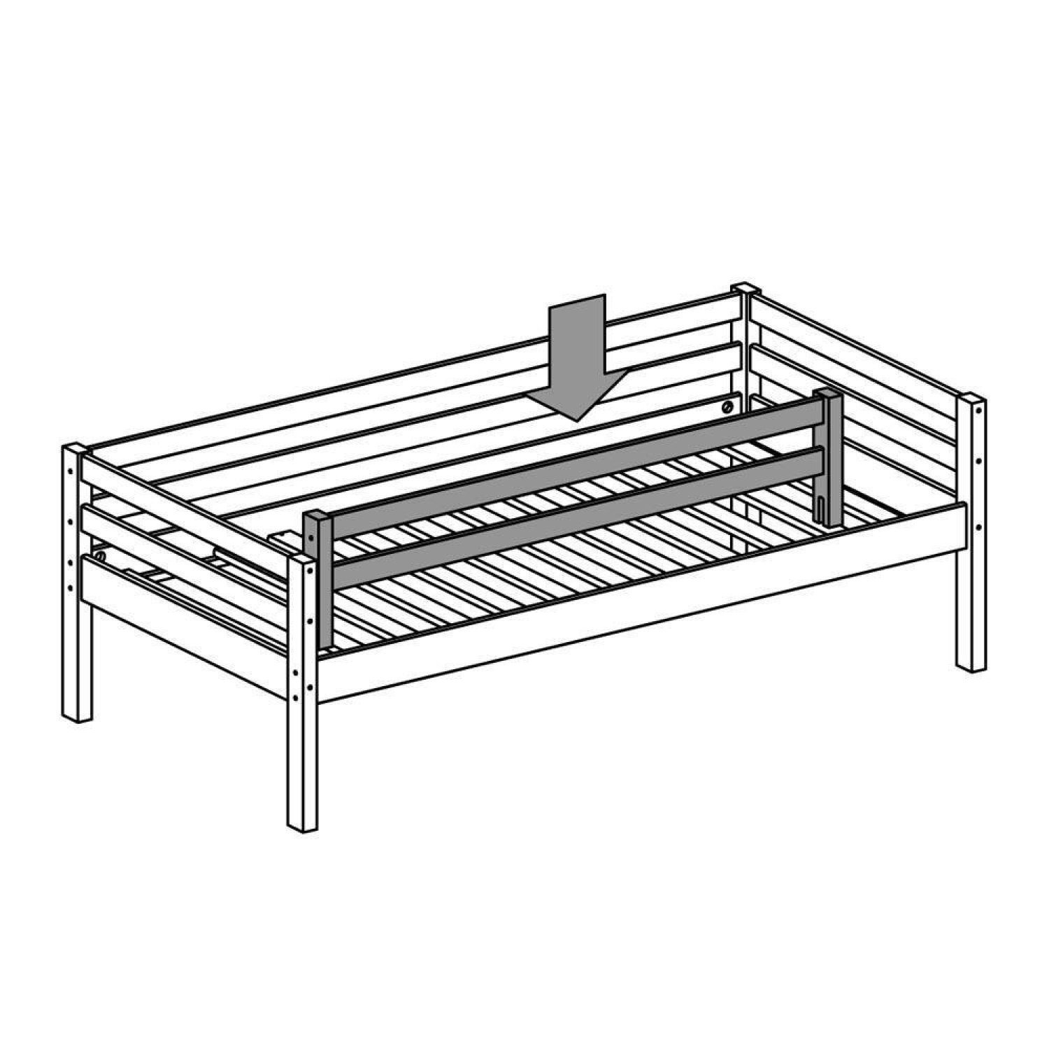 Grade de Proteção para Cama Infantil Madeira Maciça Casatema - Imagem 4