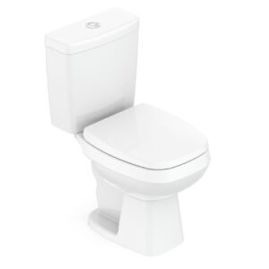 Vaso Sanitário com Caixa Acoplada e Assento Soft Close Pp Avant Roca