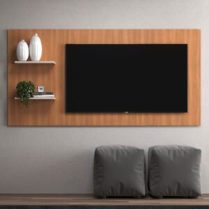 Painel para TV até 55 Polegadas 2 Prateleiras Dakota