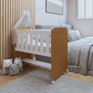 Mini Berço 100% MDF com Colchão