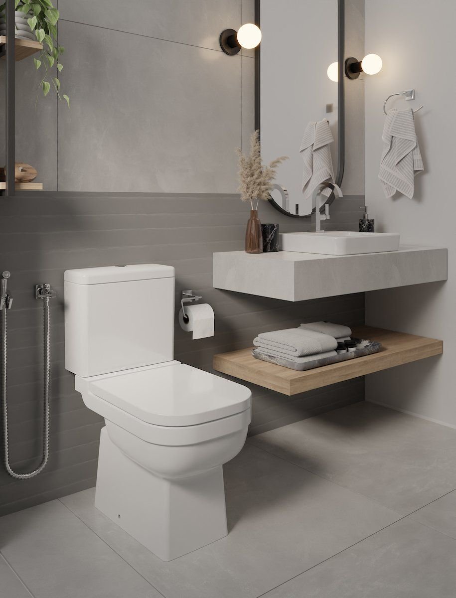 Vaso Sanitário com Caixa Acoplada e Assento Soft Close Elite Celite - Imagem 12